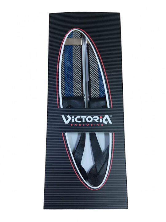 Victoria Suspenders Printed Grey Raff