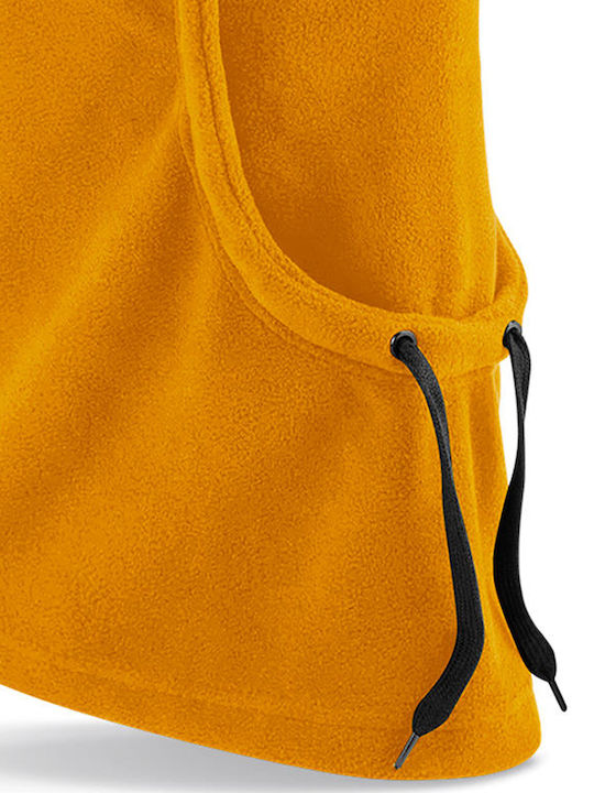 Față întreagă Unisex Fleece - Polar Beanie in Galben color