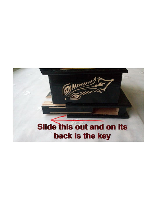 Magic Puzzle Box Κουτί Κοσμημάτων Ξύλινο