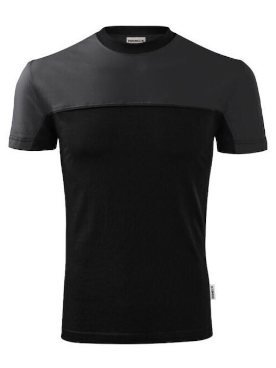 Rimeck Men's Short Sleeve Promotional T-Shirt Ebony Gray