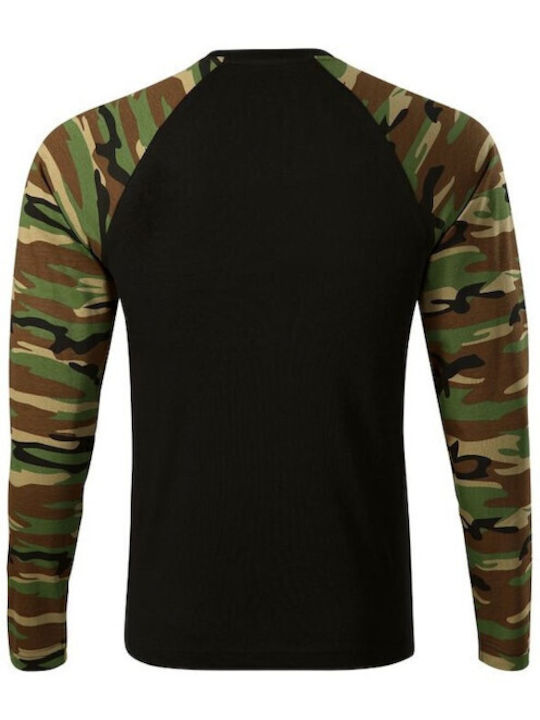 Malfini Men's Short Sleeve Promotional T-Shirt Camouflage Brown