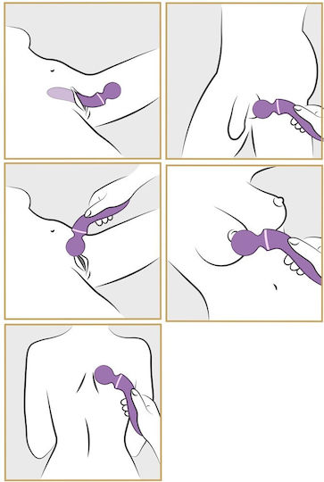 Pipedream Fantasy For Her Vibrator Masaj Violet