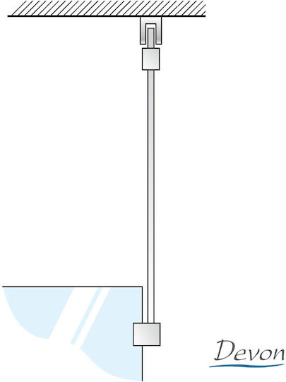 Devon VSA-111 Shower Cabin Extension Profile