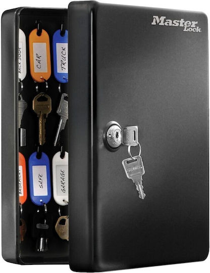 Master Lock Wand-Schlüsselanhänger Metallisch Mit Schloss