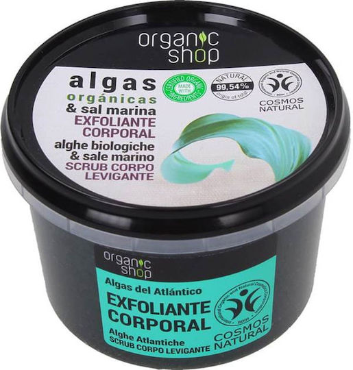 Organic Shop Scrub Σώματος Atlantic Algae 250ml