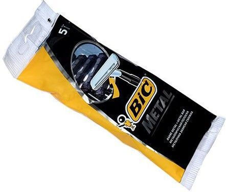 BIC Metal Ξυραφάκια μιας Χρήσης με 1 Λεπίδα 5τμχ