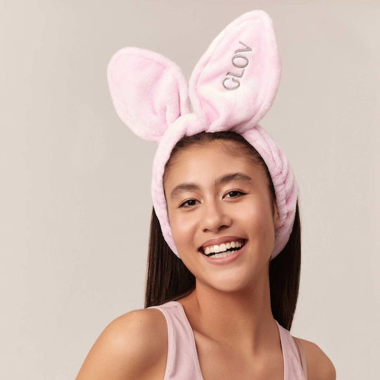 Glov Bunny Ears Make-up-Stirnband Rosa