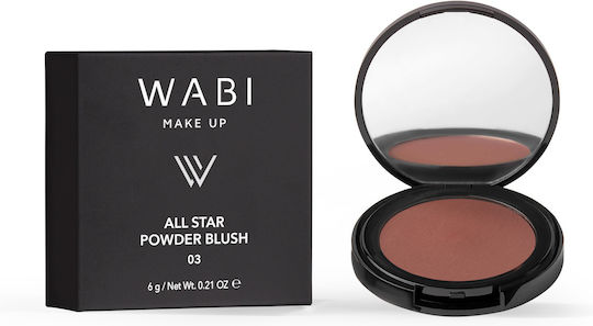 Wabi Beauty Ρουζ All Star 03 Wabi All Star 6gr