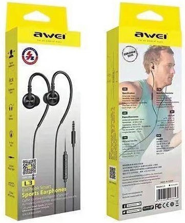 889107 Handsfree με Βύσμα 3.5mm Μαύρο