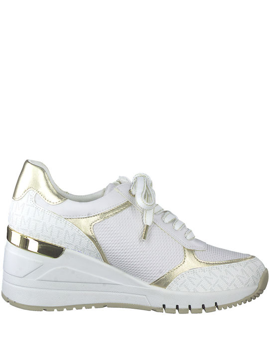 Marco Tozzi Damen Sneakers Weiß