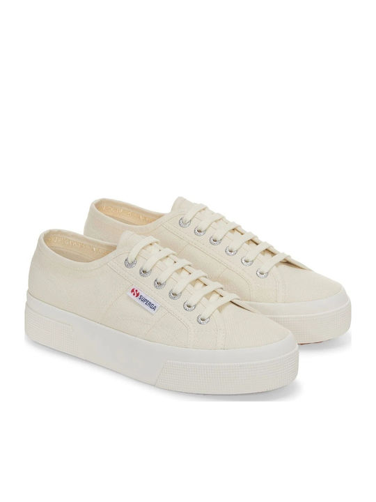 2740 Flatforms Sneakers Beige