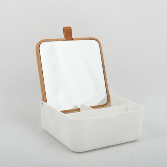 Dimitracas Makeup Mirror Tabletop 14cm White