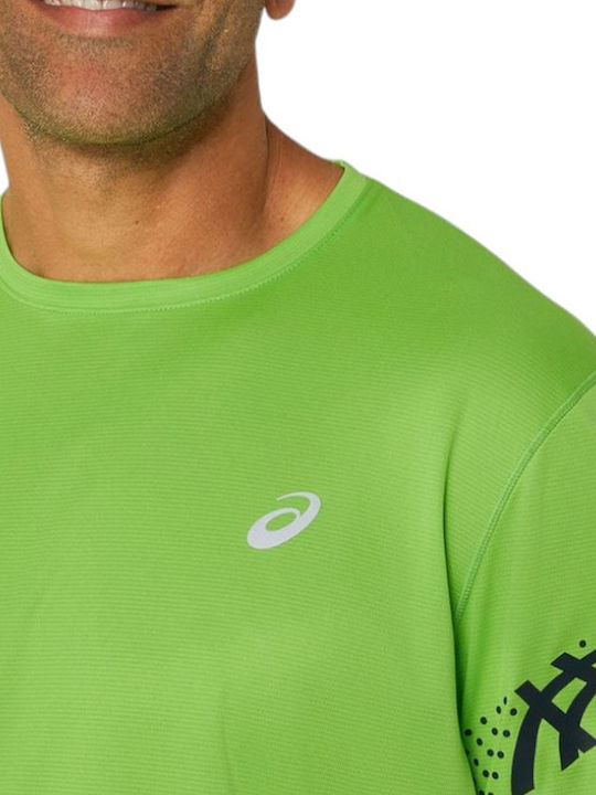 Icon Athletic T-shirt Electric Lime/french Blue