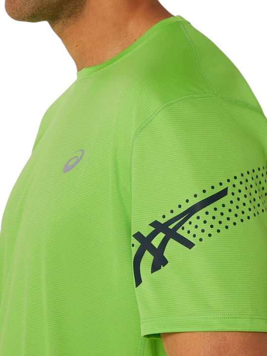 Icon Athletic T-shirt Electric Lime/french Blue