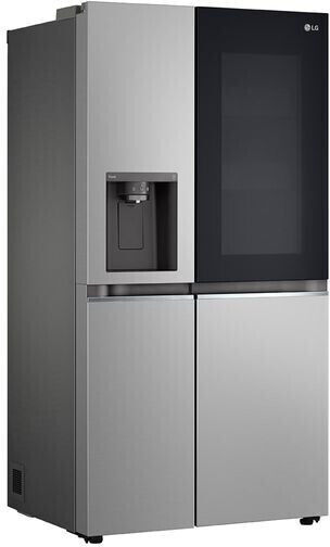 LG Side-by-Side Refrigerator 635lt Total NoFrost H179xW91.3xD73.5cm Inox GSGV80PYLL