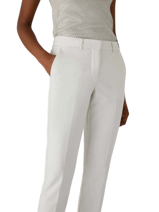 Marella Damen Chino Hose Weiß