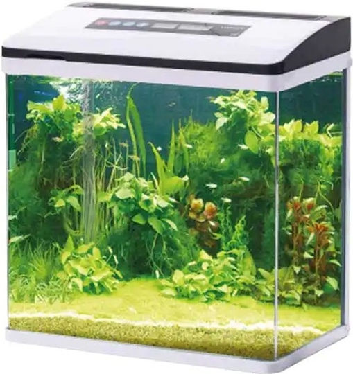 Led Fish Aquarium Capacity 81lt with 61x54x54cm White