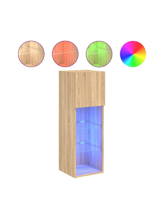 Wall Cabinets Brown 2 Pieces 30.5x30x90cm