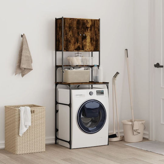vidaXL Badezimmerschrank Wäscherei B67xT48xH194cm Eiche