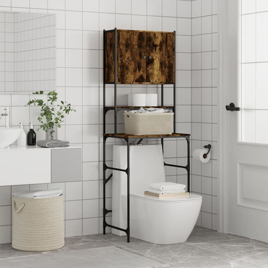 vidaXL Badezimmerschrank Wäscherei B67xT48xH194cm Eiche