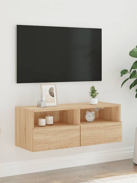 Έπιπλο Τηλεόρασης Sonoma Δρυς Μ80xΠ30xΥ30cm