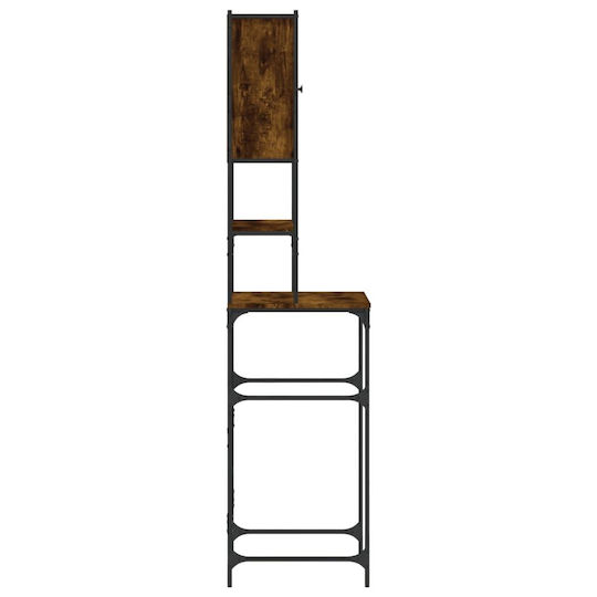 vidaXL Badezimmerschrank Wäscherei B67xT48xH194cm Eiche