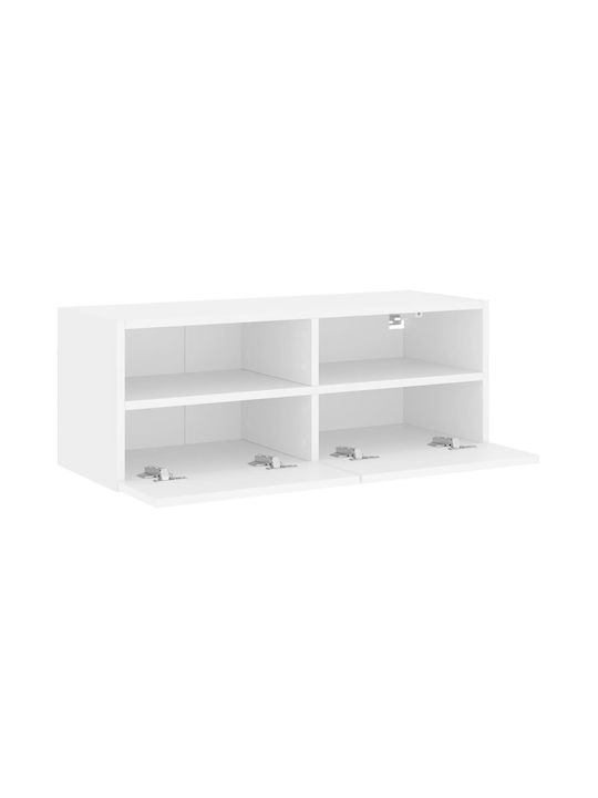 TV-Ständer Weiß M80xP30xH30cm