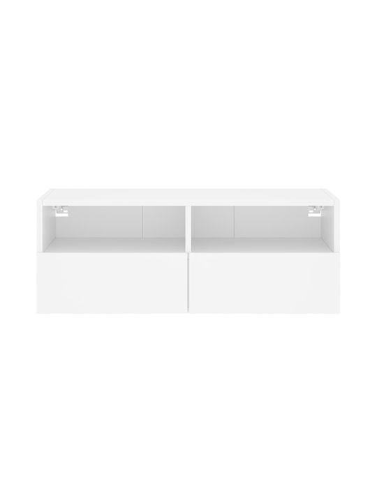 TV-Ständer Weiß M80xP30xH30cm