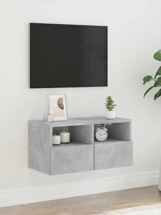 TV-Möbel Hölzernes Gray L60xB30xH30cm
