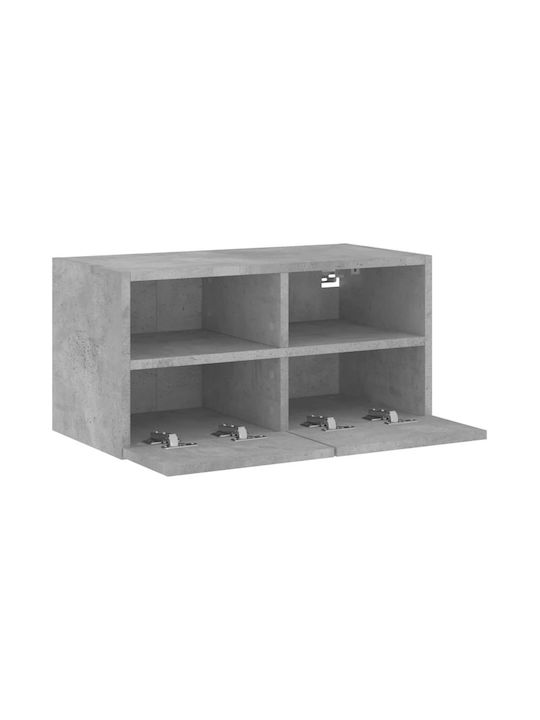 TV-Möbel Hölzernes Gray L60xB30xH30cm