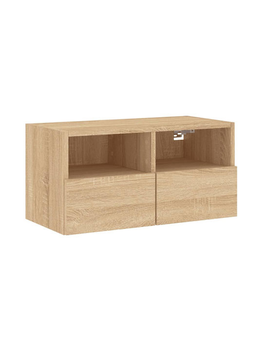 Έπιπλο Τηλεόρασης Καφέ Μ60xΠ30xΥ30cm