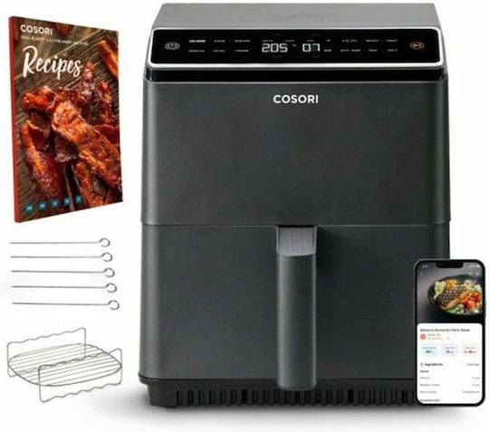 Cosori Dual Blaze Chef Edition Air Fryer με Wi-Fi 6.4lt Μαύρο