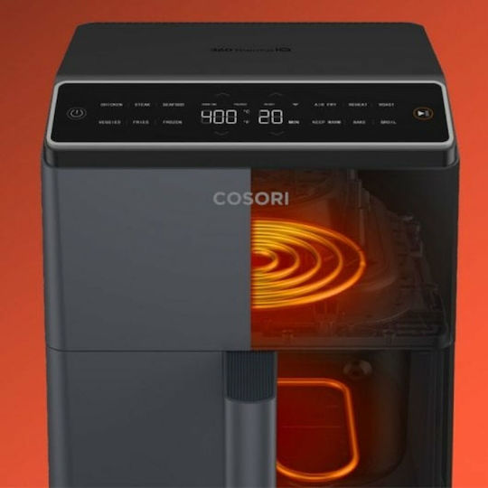 Cosori Dual Blaze Chef Edition Air Fryer με Wi-Fi 6.4lt Μαύρο