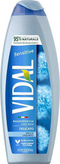 Vidal Gel De Duș Și Miros Talc 750ml