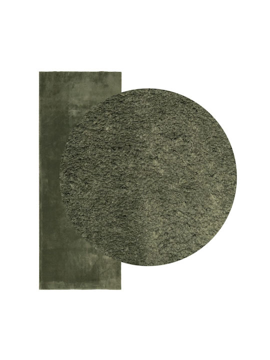 vidaXL Huarte Anti-slip Rug Rectangular Green
