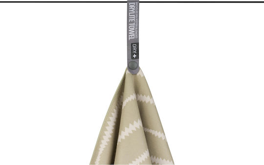 Sea to Summit Drylite Microfiber Face Towel with Case Beige 120x60cm