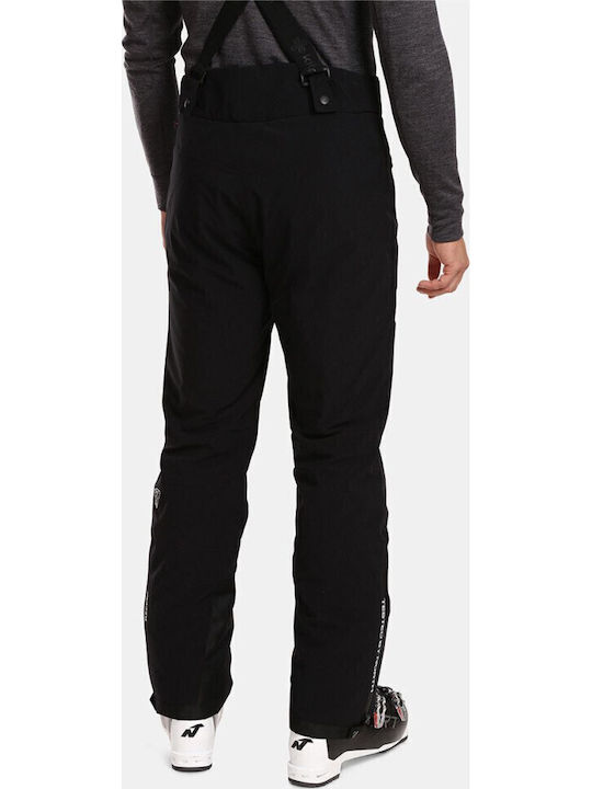 Kilpi SM0450KI-BLK Pantaloni de schi și snowboard pentru bărbați Ski & Snowboard Negru