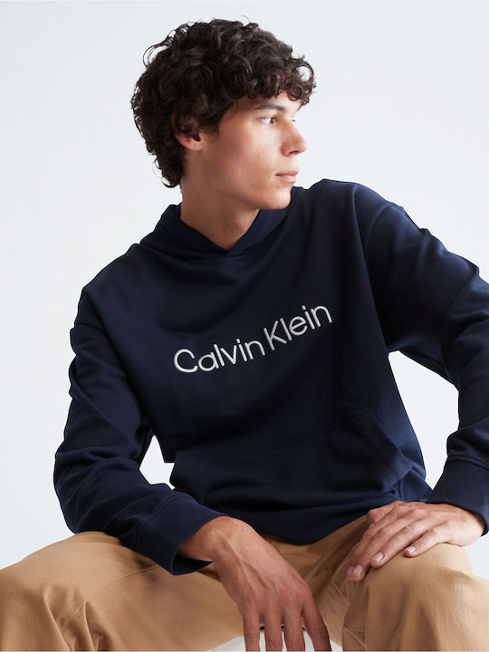 Calvin Klein Ανδρικό Φούτερ Μπλε