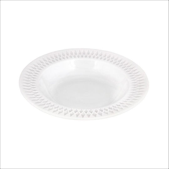 Oriana Ferelli White Porcelain Dinnerware Set 20pcs