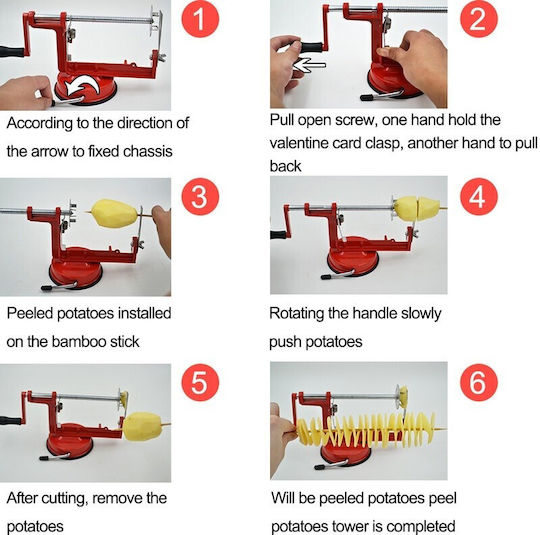 Metallic Potato Cutter Manual