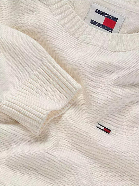 Tommy Hilfiger Jachetă cu fermoar pentru bărbați Ancient White