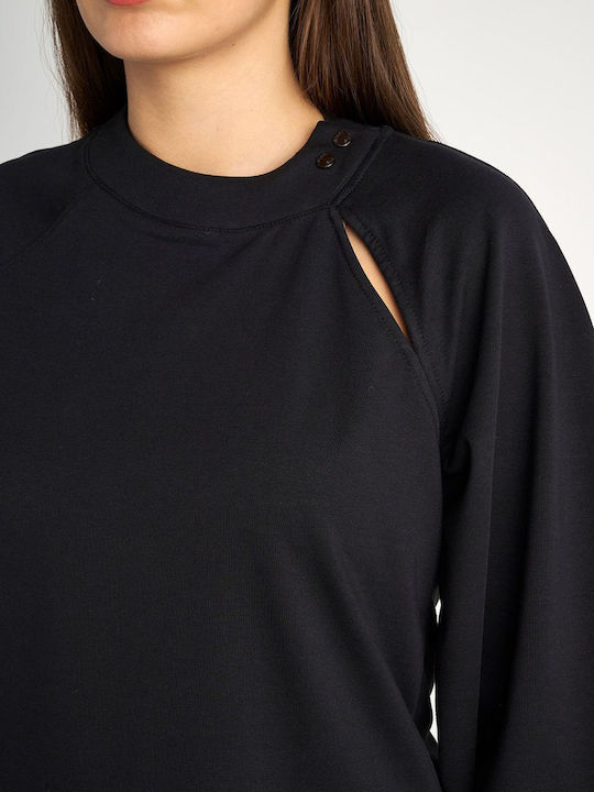 SugarFree Women's Sweatshirt BLACK