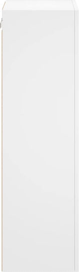 Hängeschrank fürs Wohnzimmer aus Spanplatte Weiß 40,5 x 30 x 102 cm