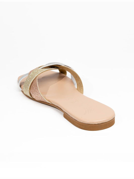 IRIS Leather Women's Flat Sandals