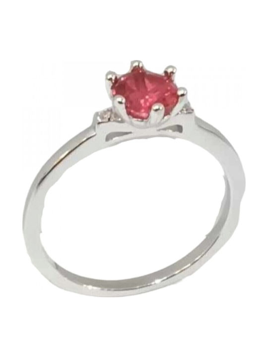 Prince Silvero Ring with Zircon made of Silver
