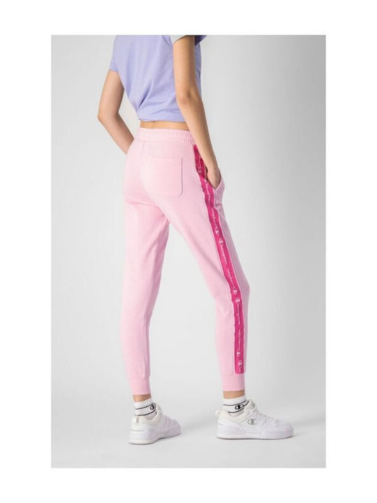 Champion Rib Cuff Sweatpants Pink