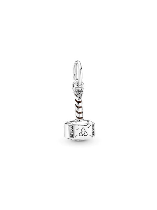 Pandora Thor Hammer Charm mit Perlen