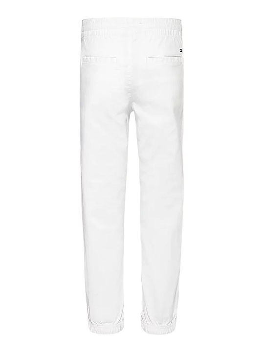 Tommy Hilfiger Pantaloni copii Alb