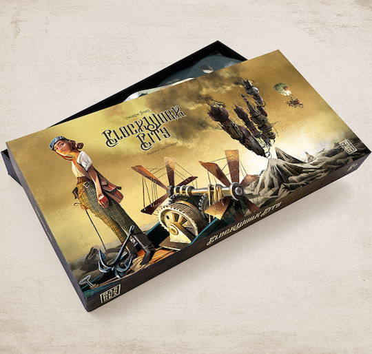 Board Game Η Κουρδιστή Πόλη for 2-4 Players 6+ Years Old (EN) Marbushka
