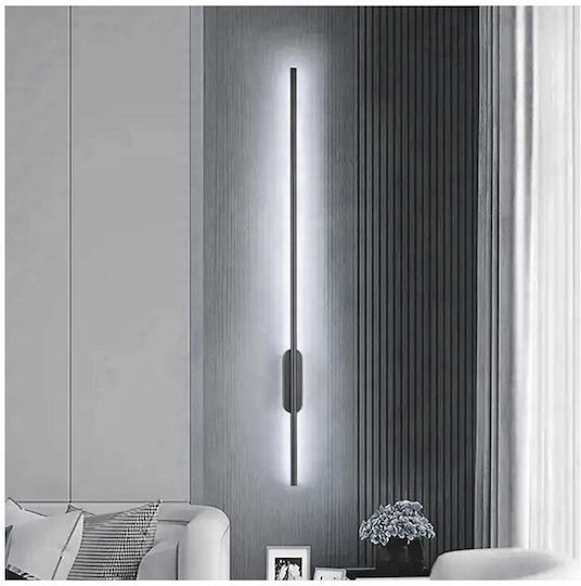 Wall Lamp LED Black 100cm Wall Lamp LED Black 100cm